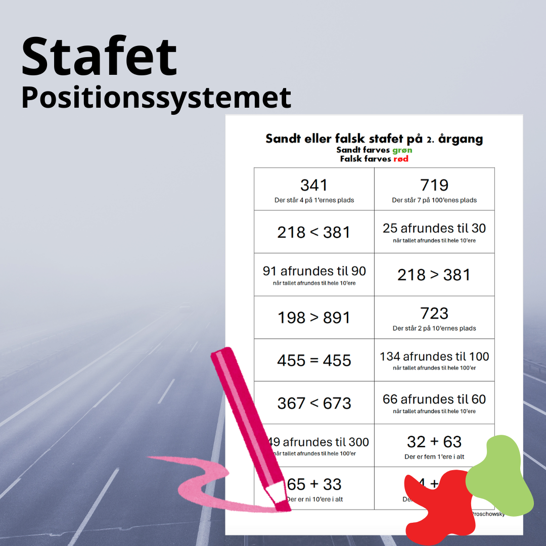 Stafet – Positionssystemet