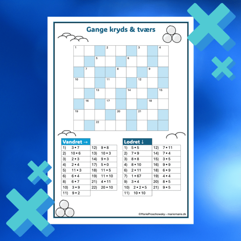 Matematikundervisning – MarieMarie