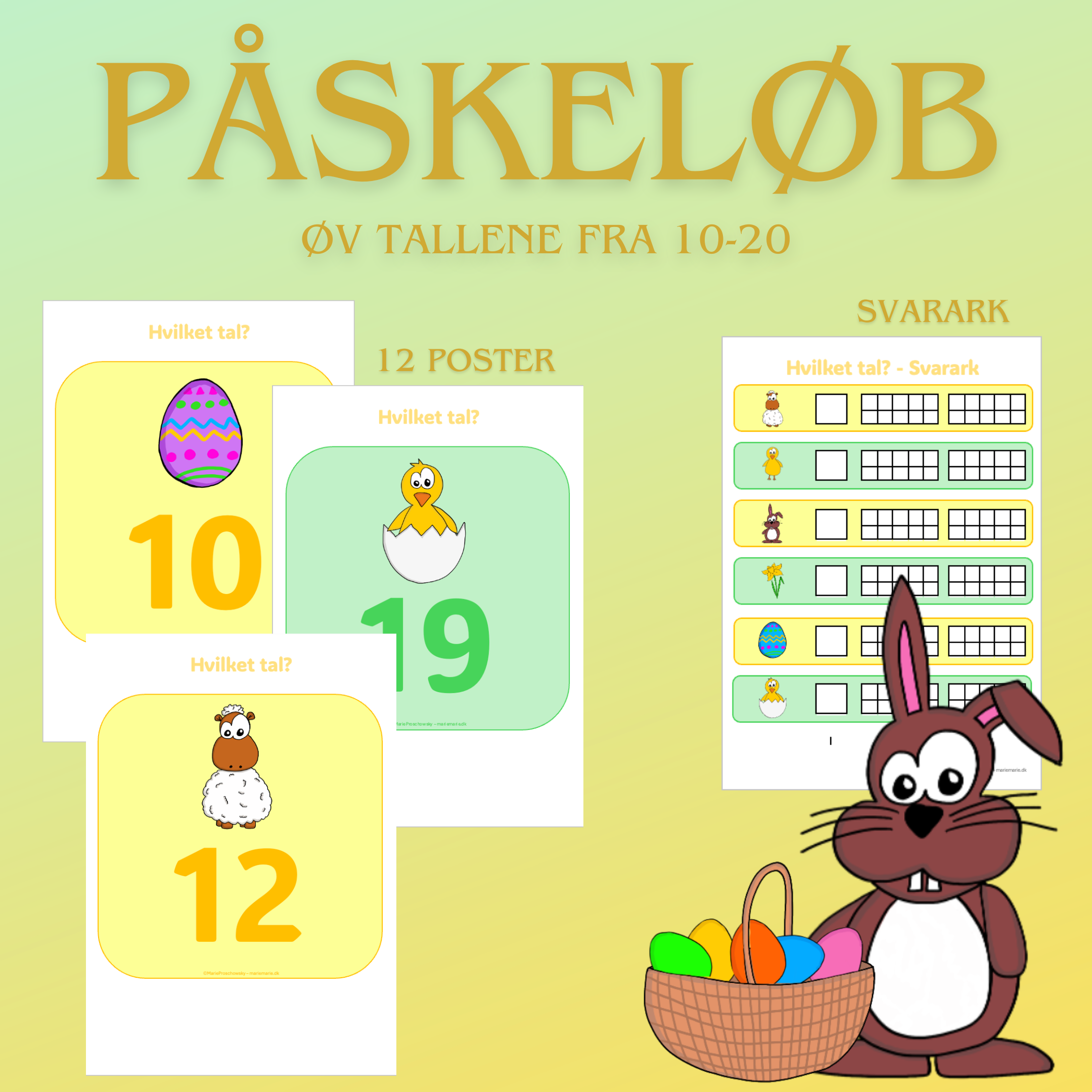 Påskeløb til børnehaveklassen